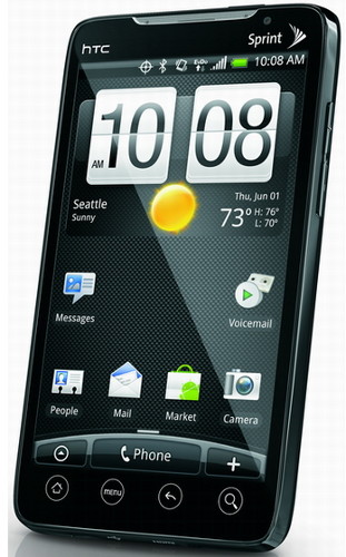 HTC EVO 4G – новинка, поддерживающая сети WiMAX ...