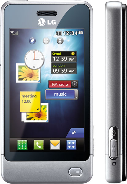 LG GD510 – мультимедийная новинка с сенсорным дисплеем ...