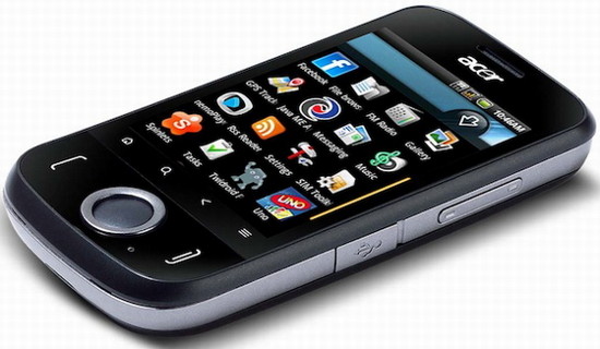 Acer beTouch E110 и E400 – тачфоны на платформе Android ...
