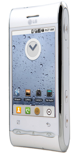 LG GT540 - Android-смартфон для пользователей социальных сетей ...