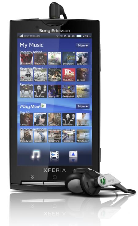 Sony Ericsson XPERIA X10 скоро в продаже ...