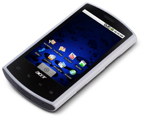Появление второго Android смартфона Acer не за горами ...