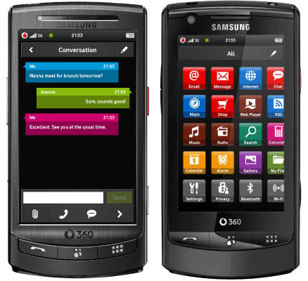 Vodafone 360 и новые Linux-тачфоны от Samsung ...