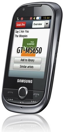 Официальный анонс телефона Samsung M5650 Lindy ...