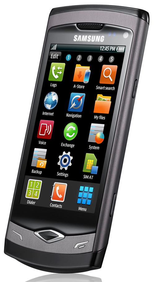 Samsung официально представил новый телефон на ОС Bada - Wave S8500 ...