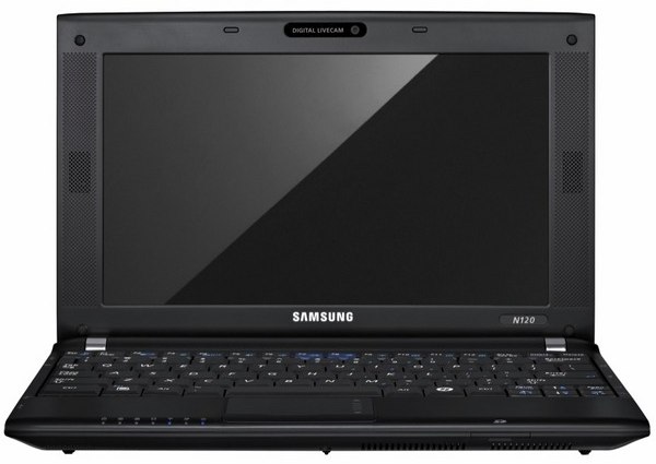 Нетбук Samsung N120 с 2.1-канальным звуком достуен для предварительных ...