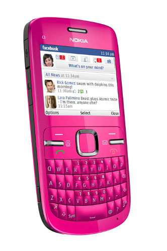 Для почитателей аппаратных клавиатур: встречаем Nokia C3, C6 и E5 в Р ...