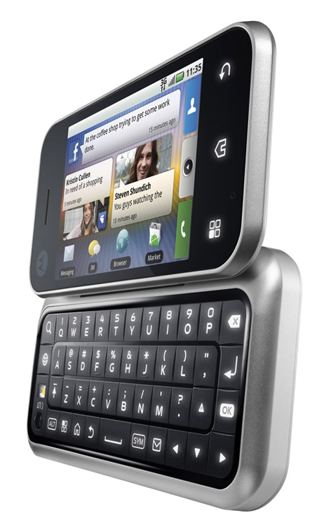 Презентация Android смартфона Motorola BACKFLIP ...