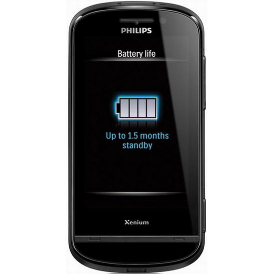 Philips Xenium X830 - полтора месяца без подзарядки ...
