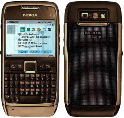 Можно ожидать Nokia E71i ...