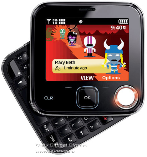 Nokia 7705 Twist - официальная презентация необычного мобильного ...