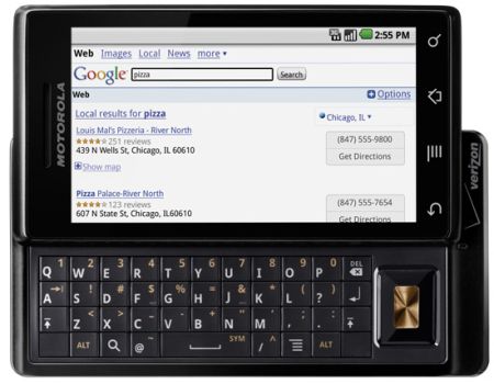Motorola Milestone (Droid) – официальная презентация в Европе ...