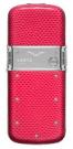 Vertu Constellation Exotic polished stainless steel dark pink karung skin