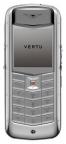 Vertu Constellation Exotic polished stainless steel dark brown karung skin