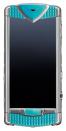 Vertu Constellation T Smile Coral Blue Нержавеющая сталь, голубая резина