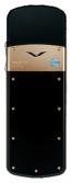Vertu Signature Stainless Steel with Red Metal Bezel
