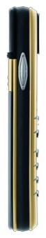 Vertu Signature Stainless Steel with Yellow Metal Bezel