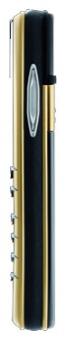 Vertu Signature Stainless Steel with Yellow Metal Bezel